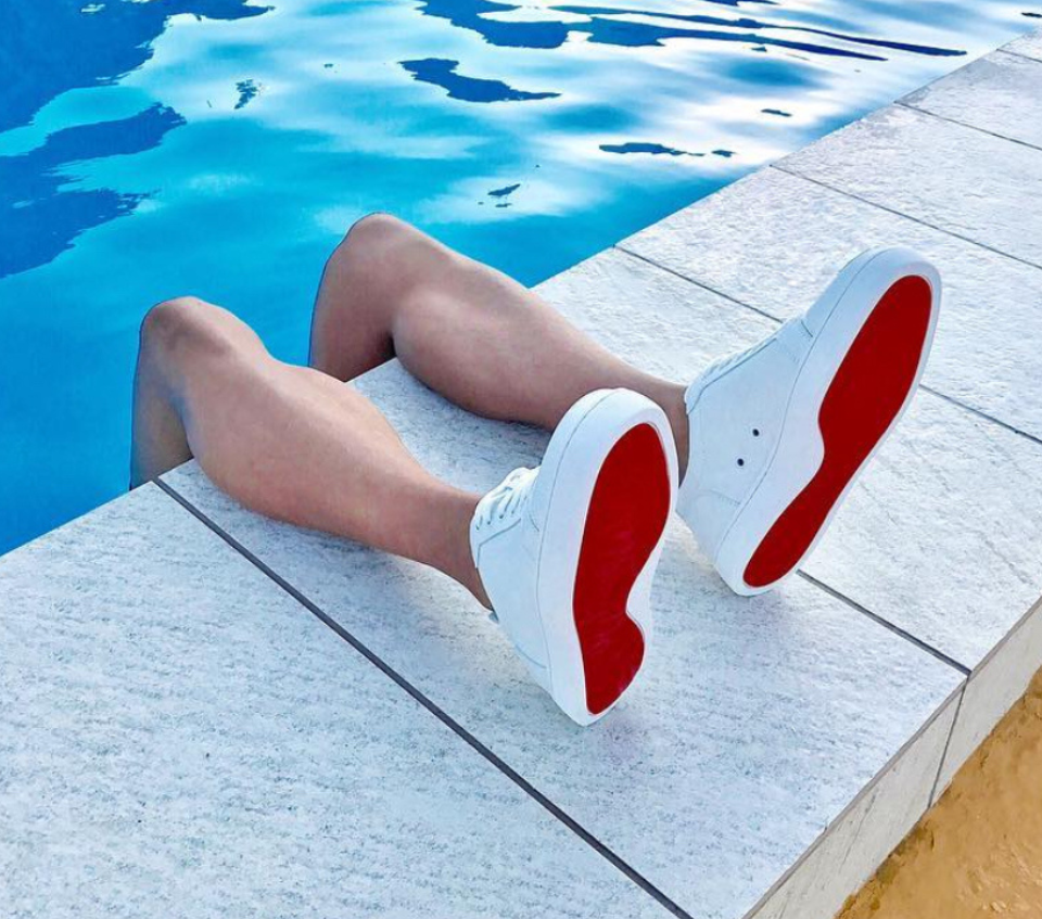 christian louboutin water shoot