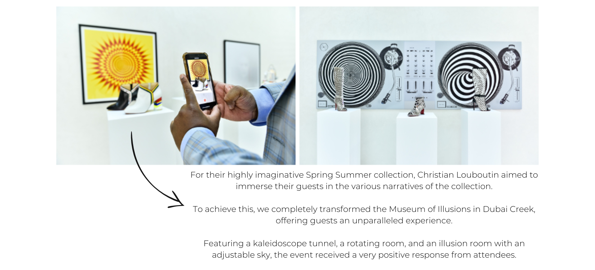 christian louboutin event